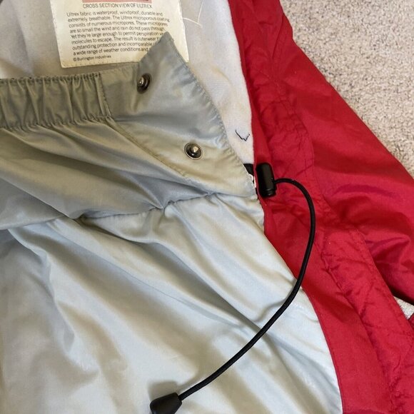 VTG Nordica Insulated Winter Ski Jacket Women's 12 Red Waterproof Thermolite - Picture 16 of 16